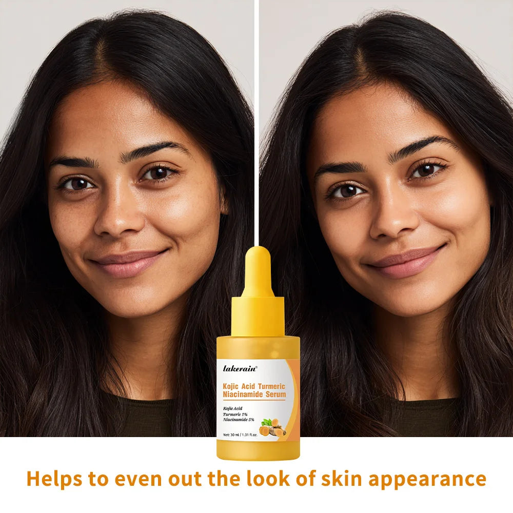 Kojic Acid Turmeric Serum Niacinamide Glow Capsules