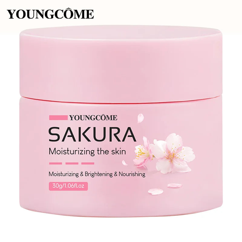 Sakura Essence Cream,Cherry Blossom Facial Moisturizer