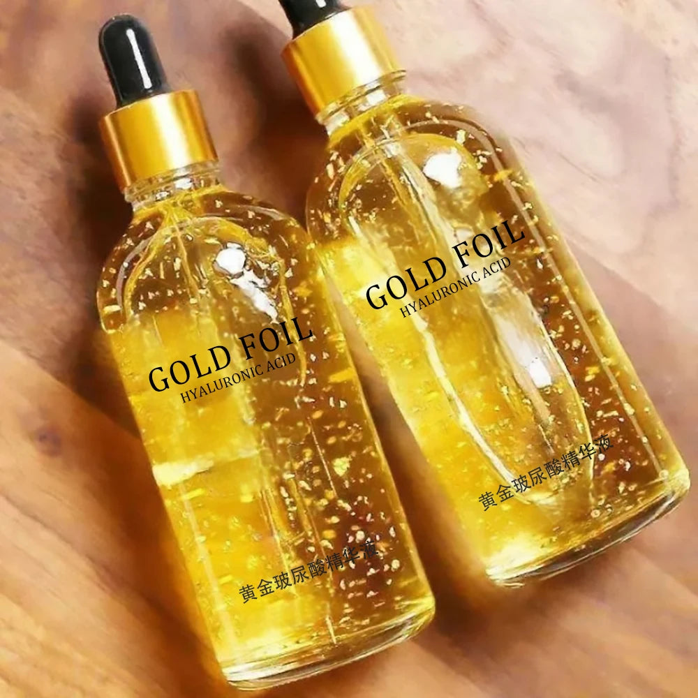 Gold Hyaluronic Acid Nicotinamide Face Serum Anti Aging Facial Lifting