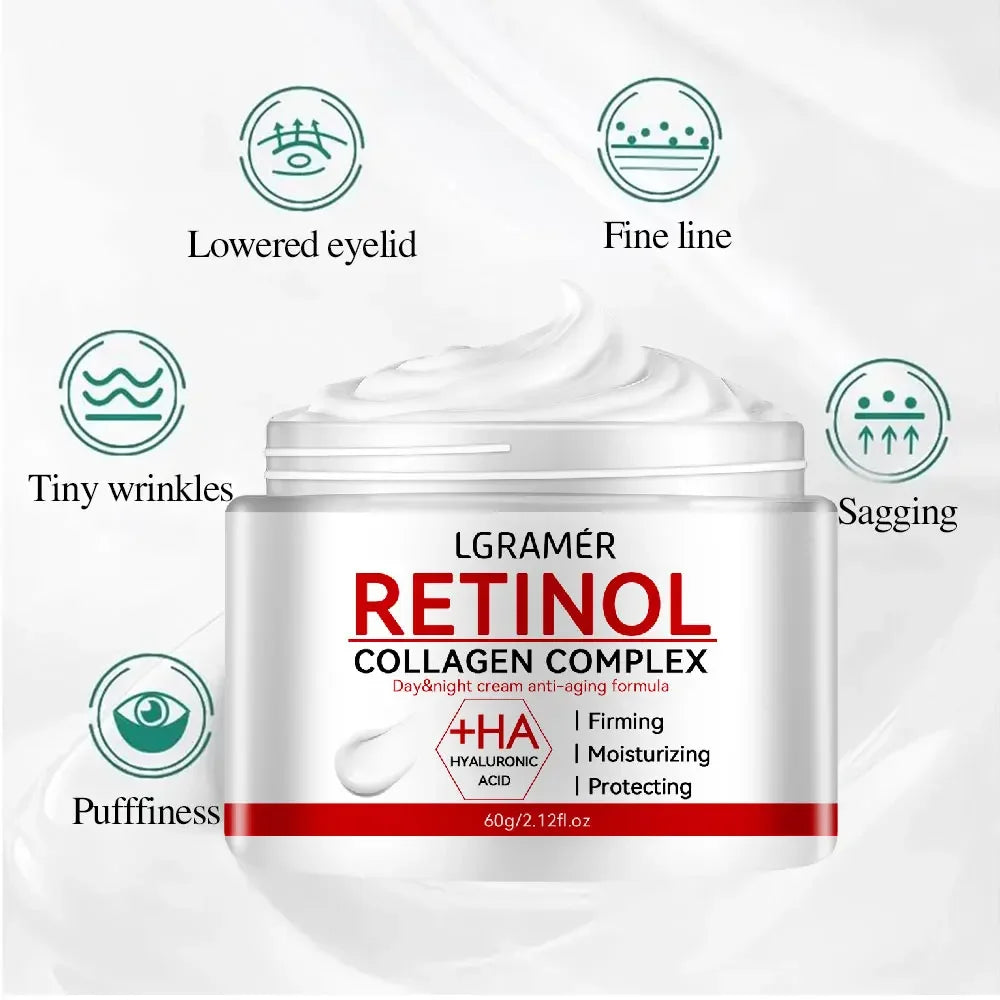 Retinol Lifting Firming Cream Collagen Smooth wrinkles Face