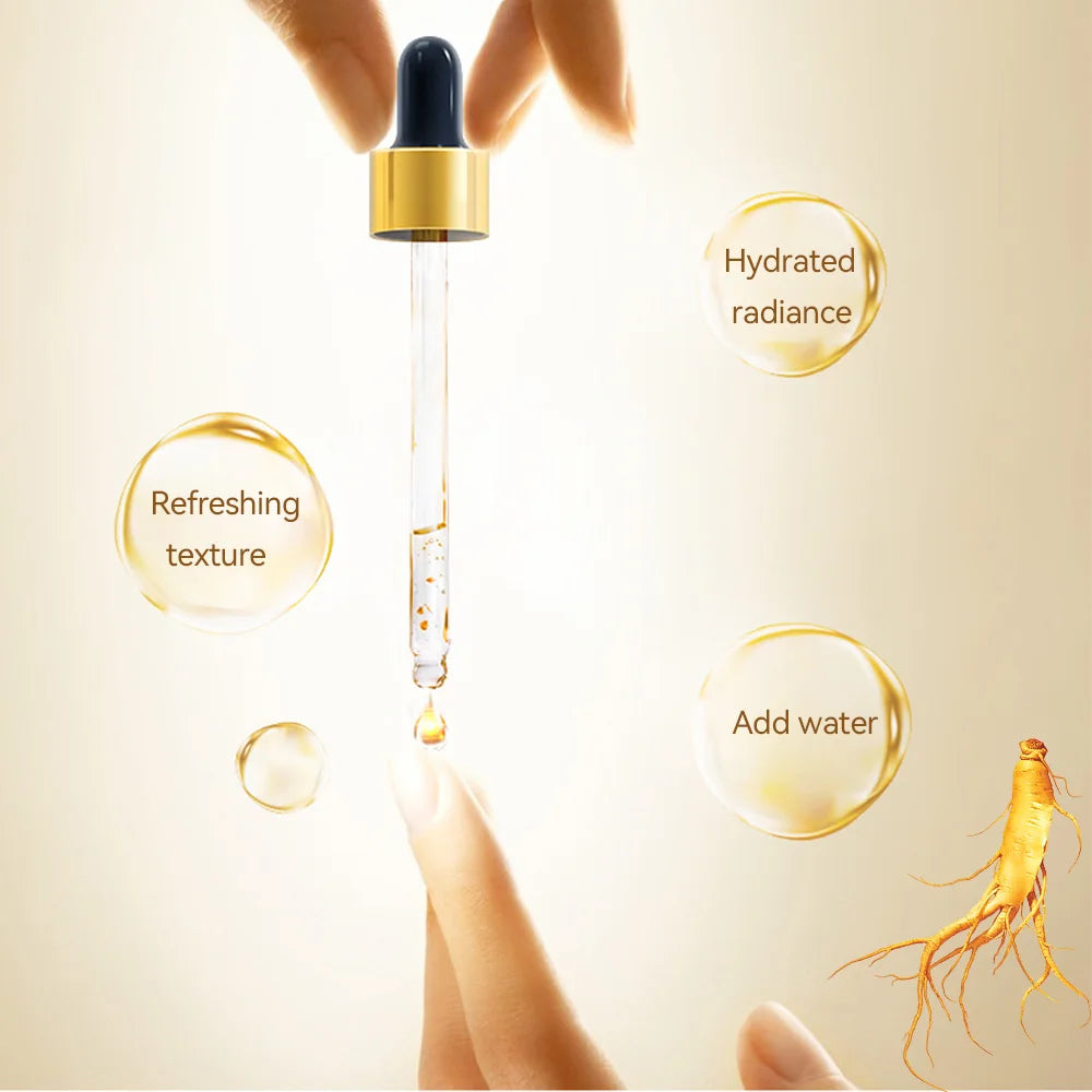 Gold Hyaluronic Acid Nicotinamide Face Serum Anti Aging Facial Lifting