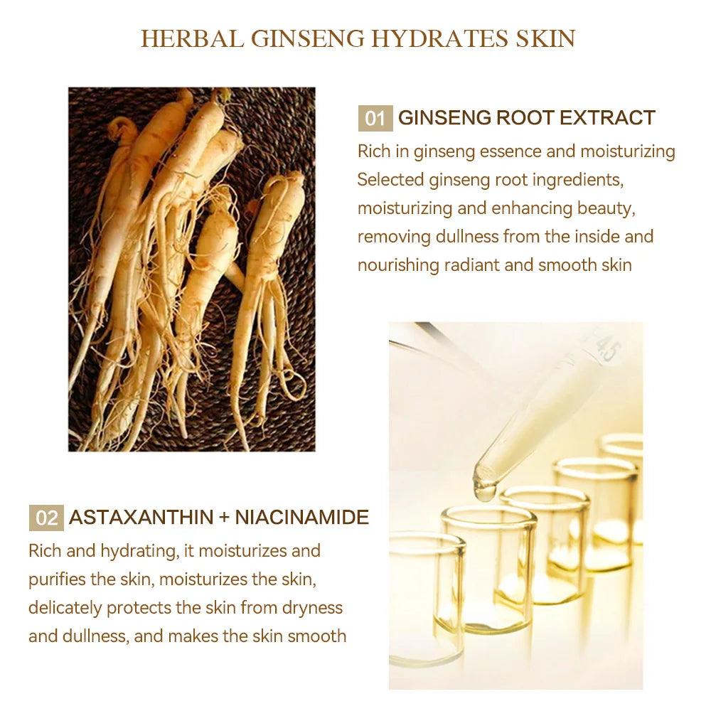 Gold Hyaluronic Acid Nicotinamide Face Serum Anti Aging Facial Lifting
