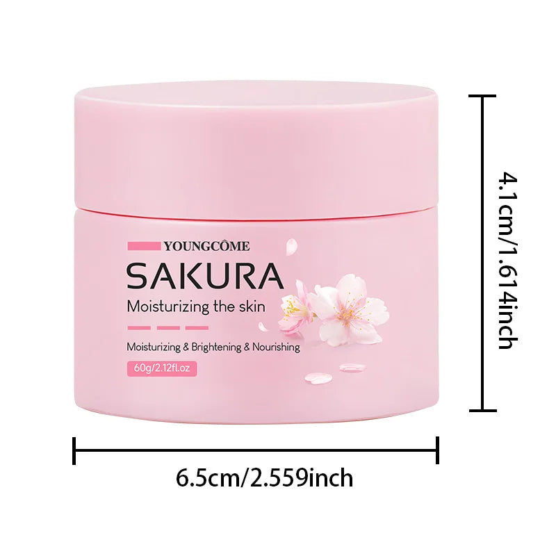 Sakura Essence Cream,Cherry Blossom Facial Moisturizer
