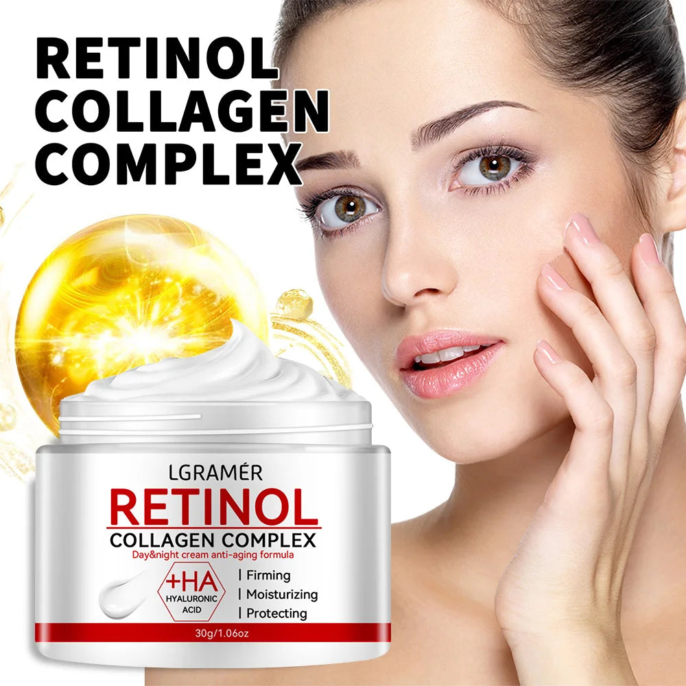 Retinol Lifting Firming Cream Collagen Smooth wrinkles Face
