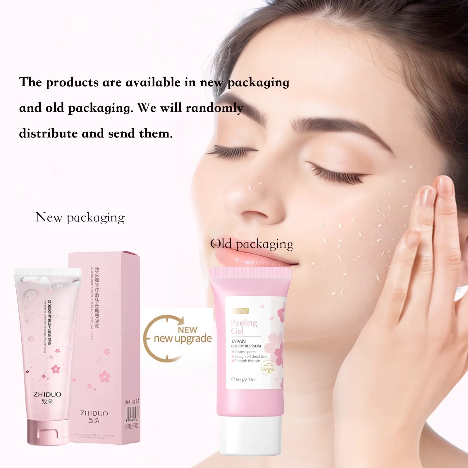 Face Deep Cleaning Exfoliating Gel Skin Care Whitening
